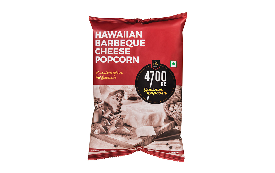 4700BC Hawaiian Barbeque Cheesse Popcorn Heartcrafted Perfection   Pack  35 grams